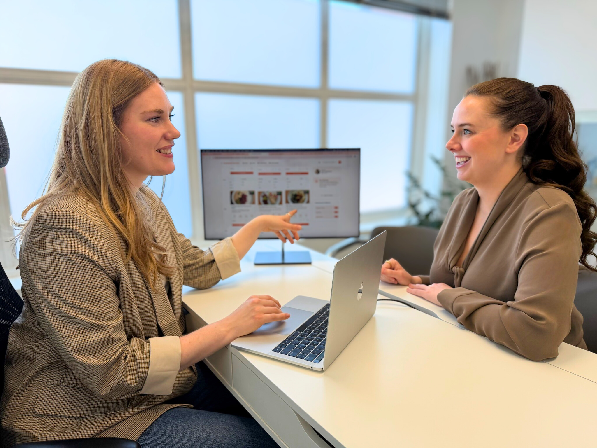 Framework Nutrition founders collaborating over meal-planning workflows